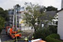 Dachstuhlbrand Koeln Poll Geislarerstr P414